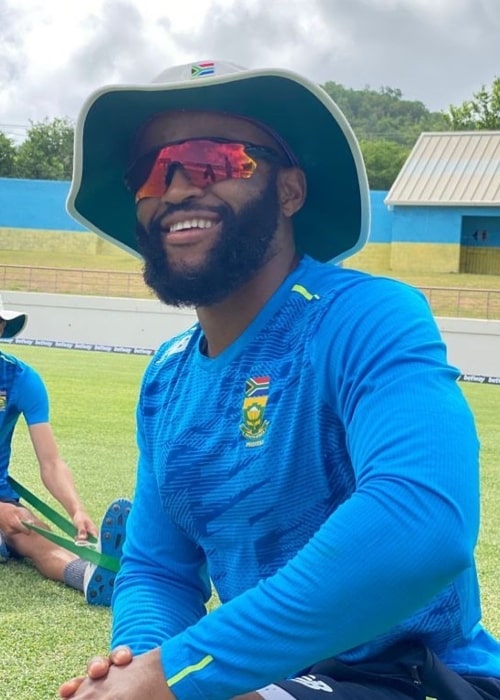 Temba Bavuma as seen in an Instagram Post in June 2021