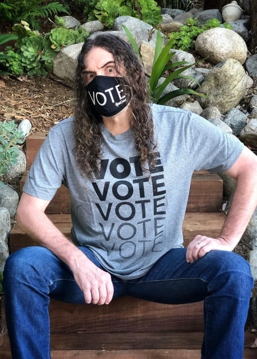 Weird Al Yankovic as seen in an Instagram Post in September 2020