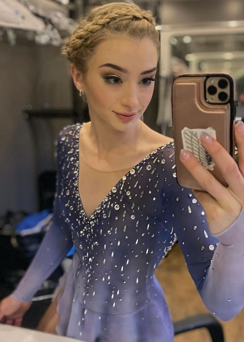 Amber Glenn as seen in an Instagram Post in September 2021