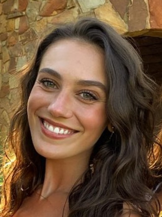 Aubrey Paige Petkowski as seen in a selfie taken in April 2020