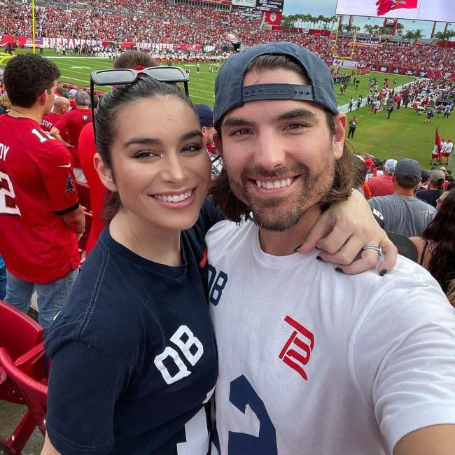 Jared and Ashley Iaconetti as seen in October 2021