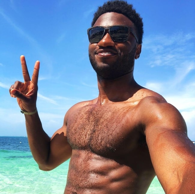 Jelani Alladin bidding farewell to summer in September 2019