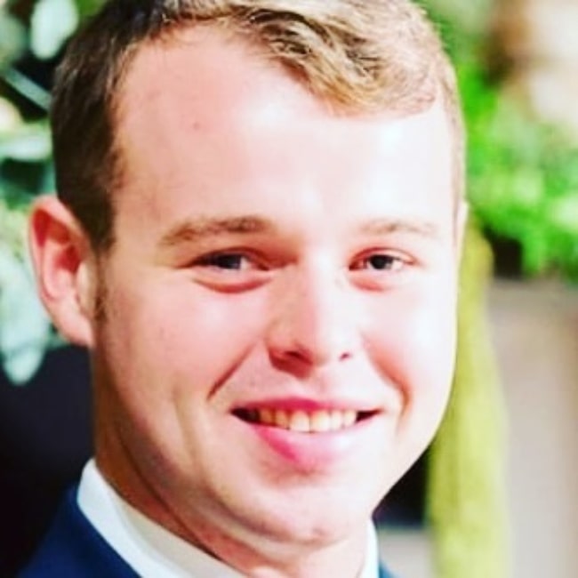 Joseph Duggar as seen in a picture that was taken in the past