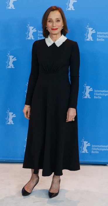 Kristin Scott Thomas at the 2017 Berlin International Film Festival
