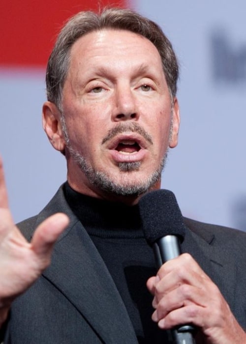 Larry Ellison as seen in an Instagram Post in December 2014