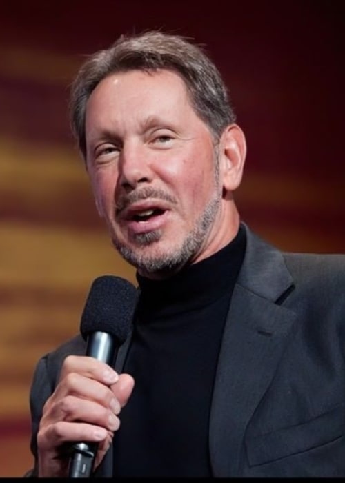 Larry Ellison as seen in an Instagram Post in January 2014