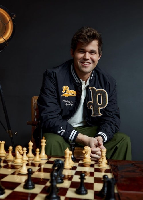 Magnus Carlsen as seen in an Instagram Post in February 2022