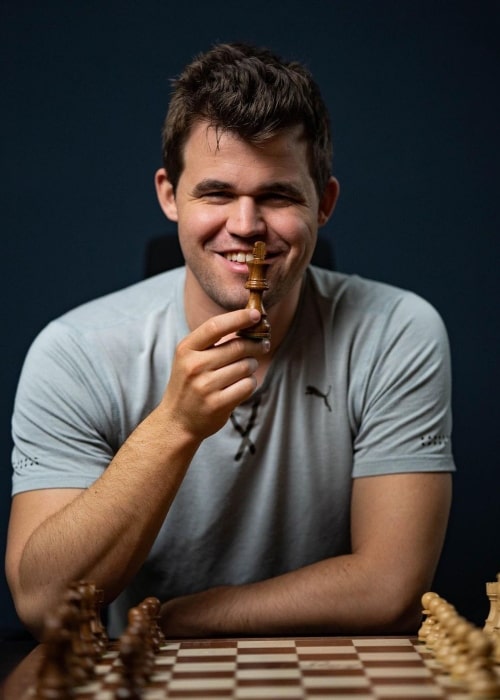 Magnus Carlsen as seen in an Instagram post in May 2021