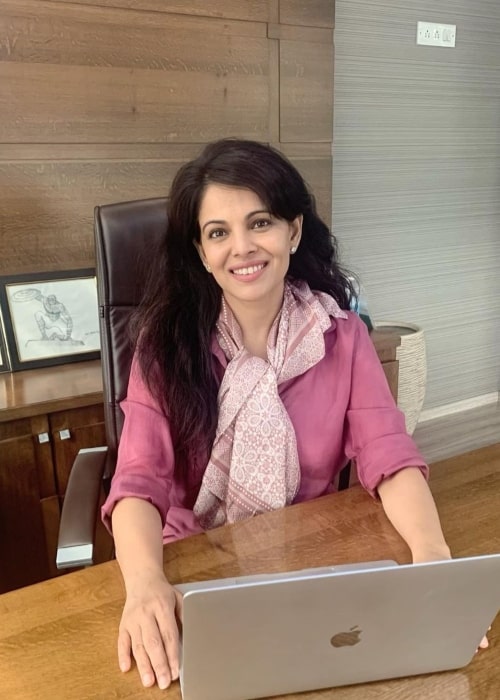 Namita Thapar as seen in an Instagram Post in October 2020