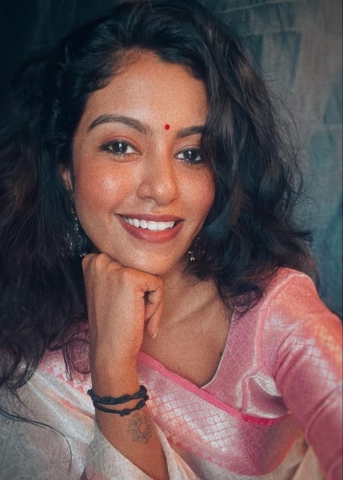 Roshni Haripriyan as seen in a selfie that was taken in January 2022, in Chennai, India