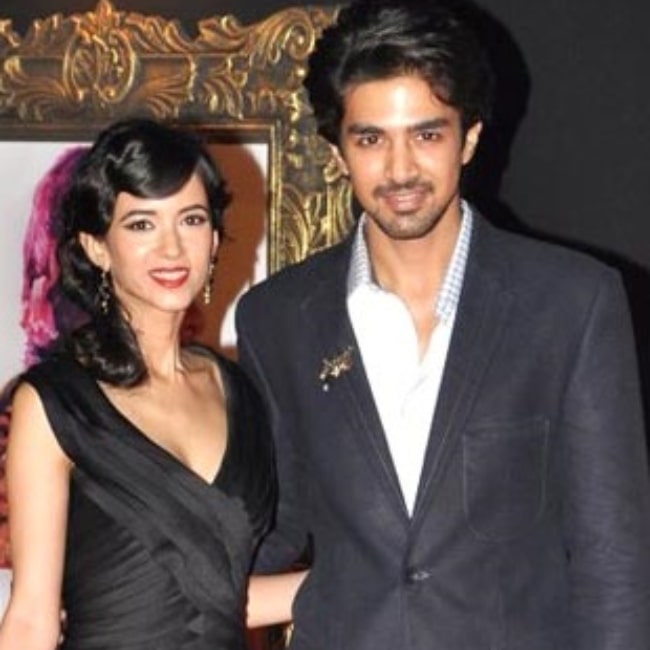 Saba Azad and Saqib Saleem at an event in 2011