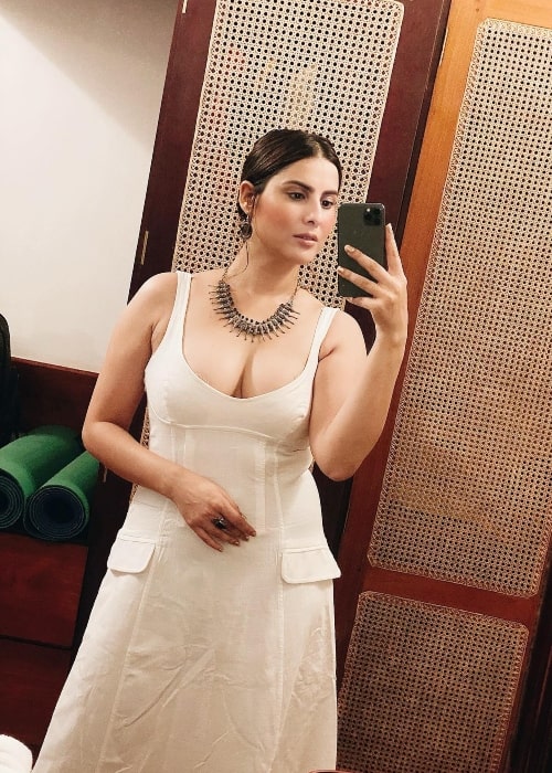 Sheetal Thakur in a selfie that was taken in October 2021