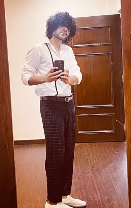 Siddhu Jonnalagadda in January 2021 sharing his candid selfie