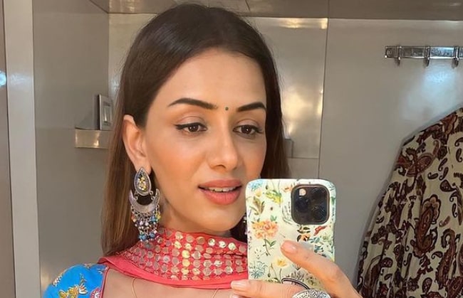 Smriti Khanna sharing her selfie in August 2021