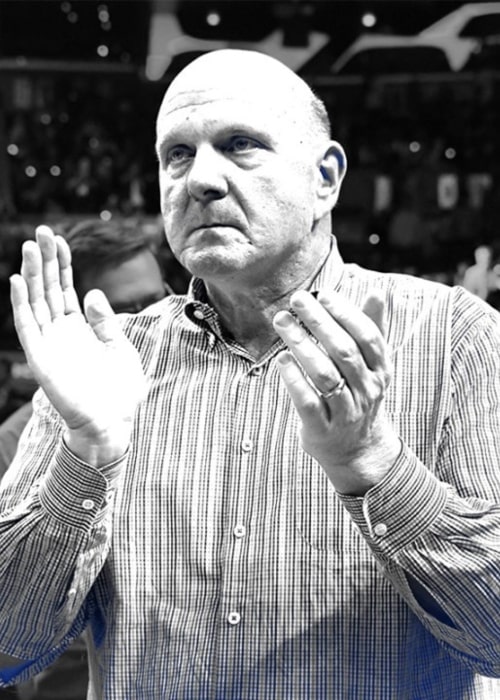 Steve Ballmer as seen in an Instagram Post in July 2019