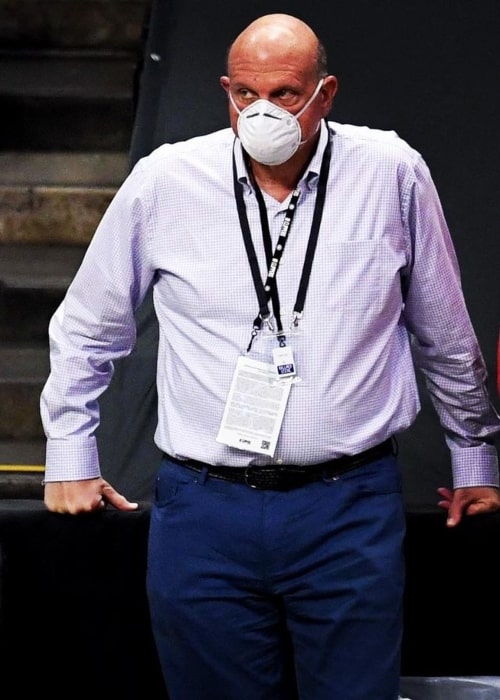 Steve Ballmer as seen in an Instagram Post in June 2021