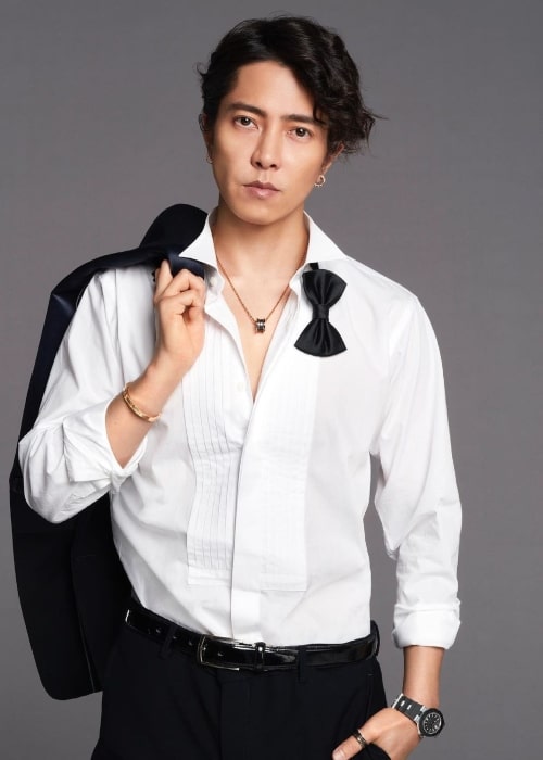 Tomohisa Yamashita as seen in an Instagram Post in May 2021