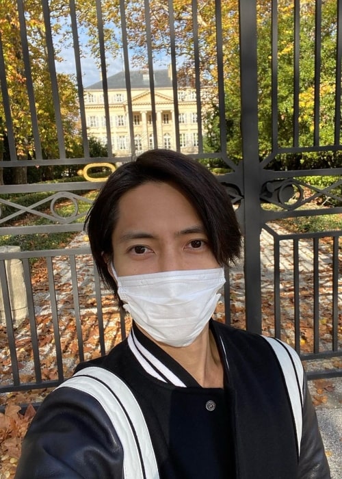 Tomohisa Yamashita as seen in an Instagram Post in November 2021