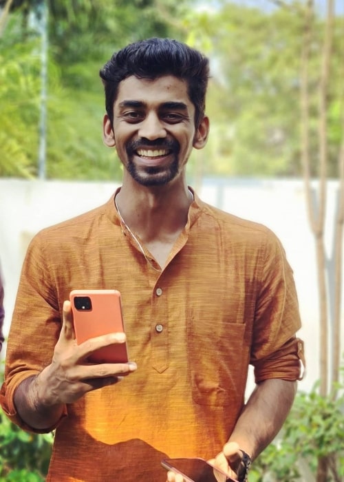 Baba Indrajith as seen in an Instagram Post in February 2021