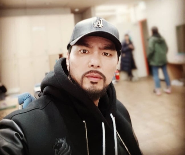Choi Min-chul in a selfie in April 2019