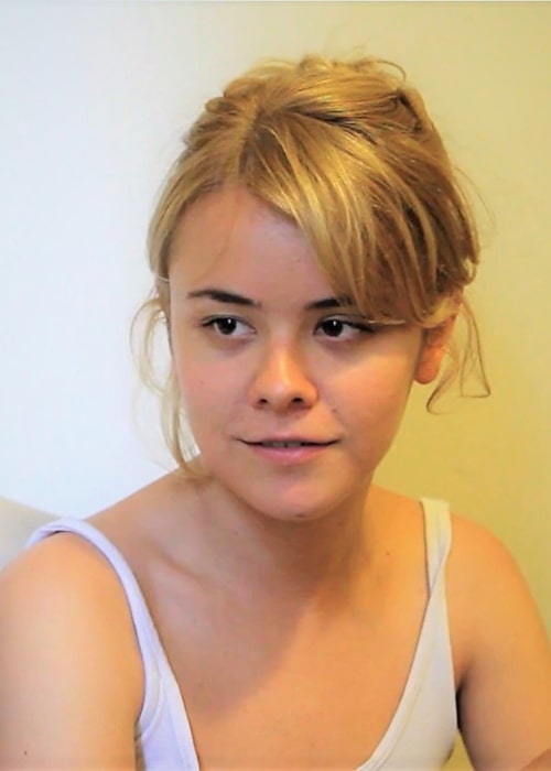 Dasha Nekrasova as seen in a picture that was taken in the Cotton web series pilot March 2014