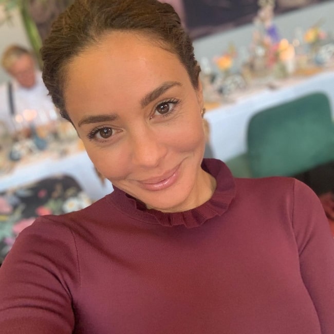 Fajah Lourens as seen while taking a selfie in October 2021