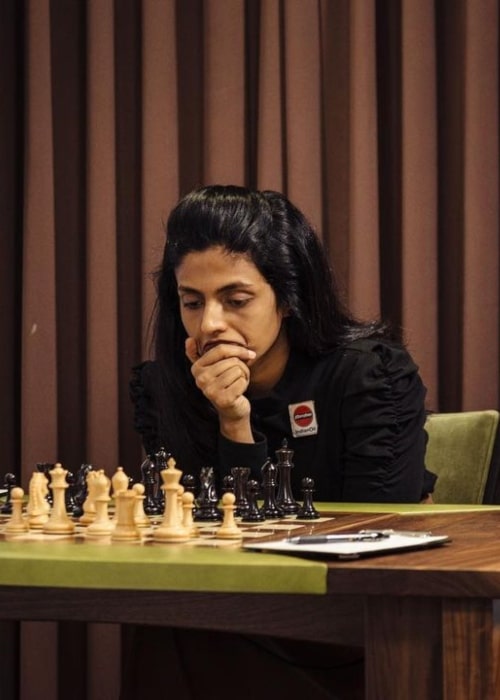 Harika Dronavalli as seen in an Instagram post in February 2020