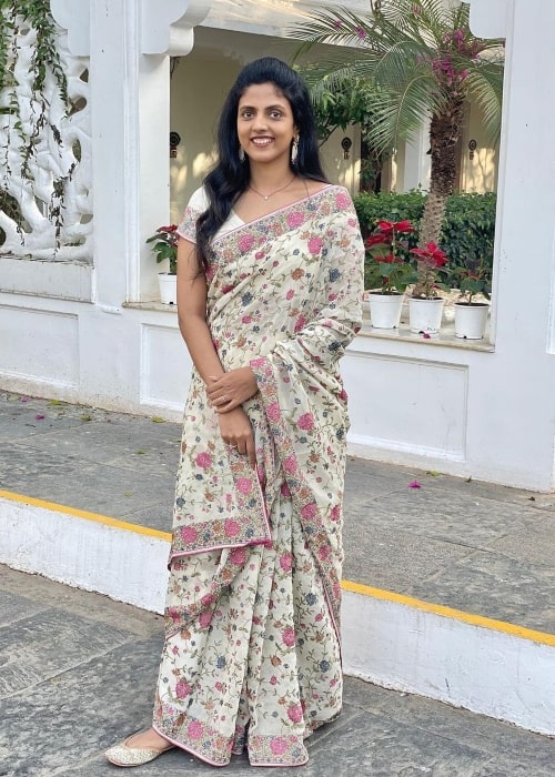 Harika Dronavalli as seen in an Instagram post in January 2021
