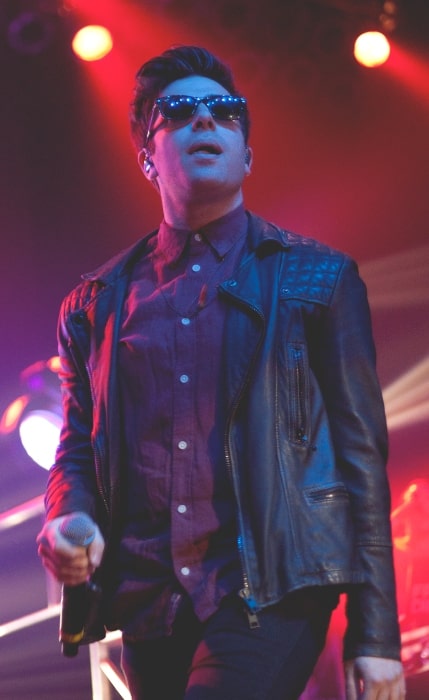 Hoodie Allen as seen while performing at Roseland Ballroom in 2013