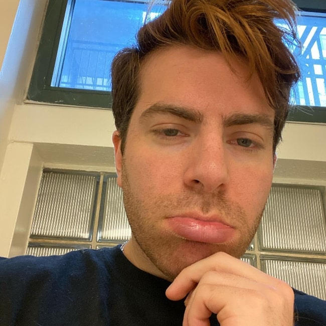 Hoodie Allen taking a selfie in November 2019