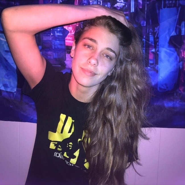 Isabella Avila as seen in a selfie that was taken in September 2019