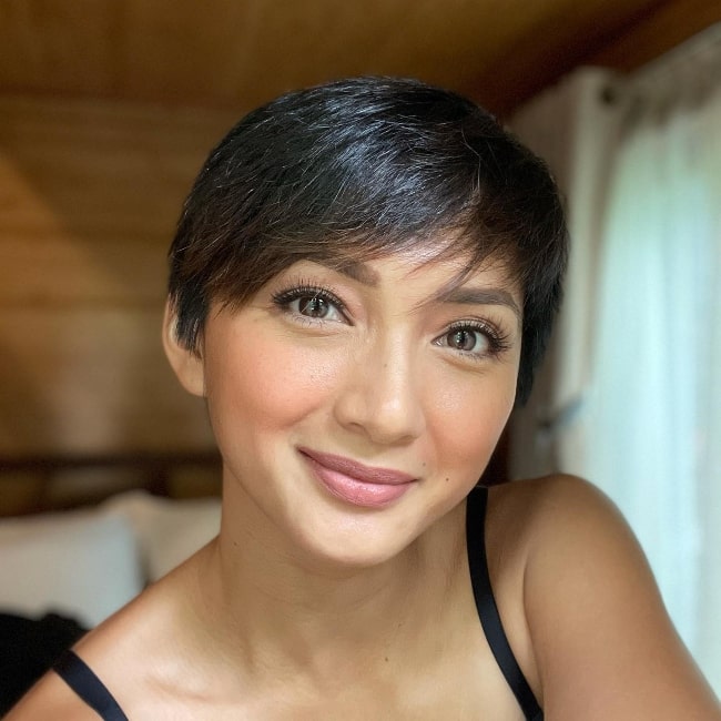 Iya Villania as seen while smiling in a selfie in July 2021