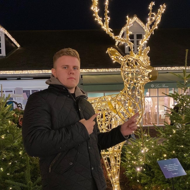 James Whittaker as seen in a picture that was taken in November 2019, at the Bicester Village Shopping Outlet