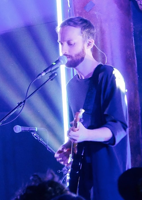 Jaymes Young performing in November 2019