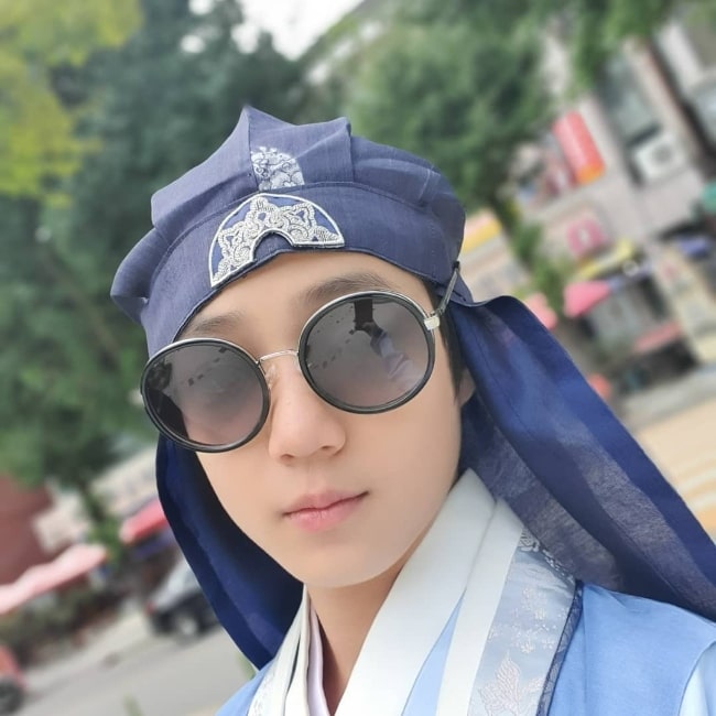 Jeon Jin-seo as seen in a selfie in September 2019
