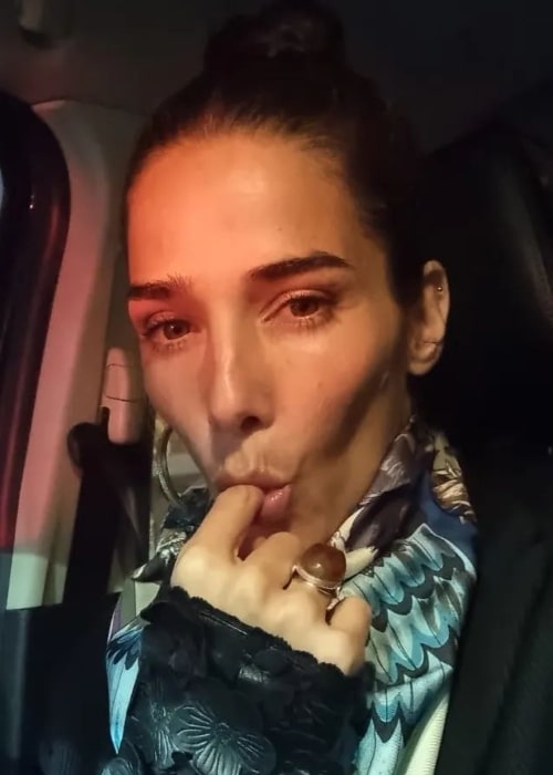 Juana Viale as seen in a selfie that was taken in October 2021
