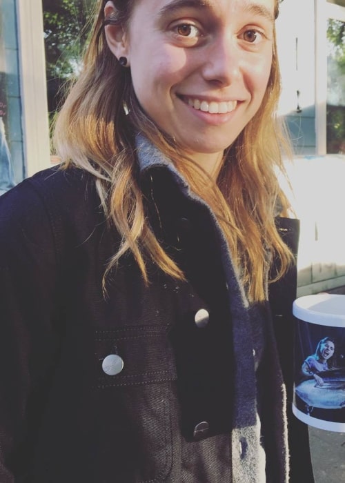 Julien Baker as seen in a selfie that was taken in May 2017, in Hamburg, Germany