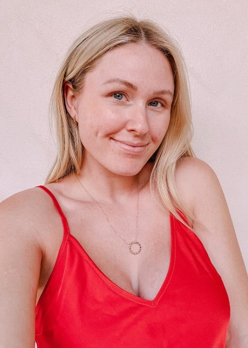 Keren Swanson as seen in a selfie that was taken in November 2021