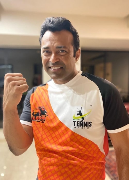 Leander Paes as seen in an Instagram post in December 2021