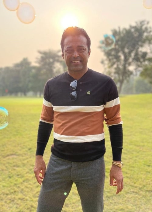 Leander Paes as seen in an Instagram post in January 2022