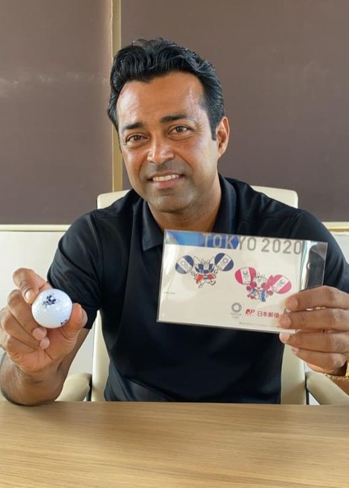 Leander Paes as seen in an Instagram Post in October 2021