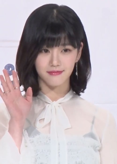 Lee Yu-bi as seen in a picture that was taken on March 20, 2018
