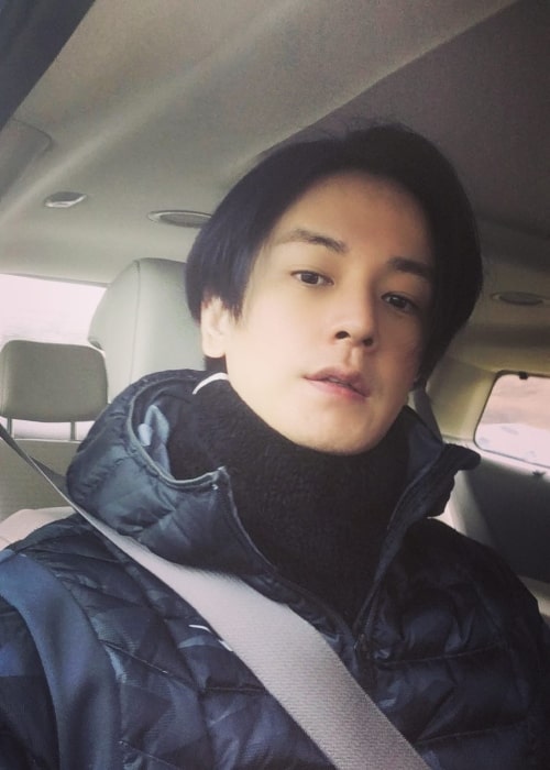 Lim Ju-hwan as seen while taking a selfie in March 2022