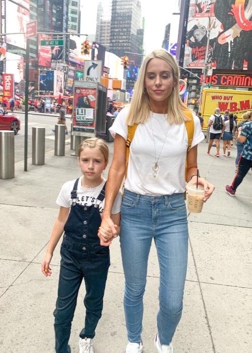 Lizzy Sopo as seen in a picture with her daughter Cammy Sopo in New York City July 2019