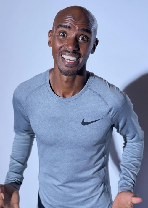 Mo Farah as seen in an Instagram Post in March 2022