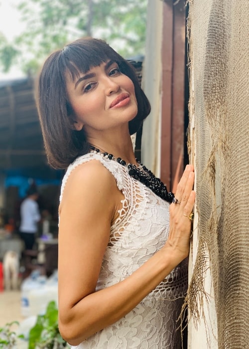 Parull Chaudhry as seen while posing for the camera in 2019