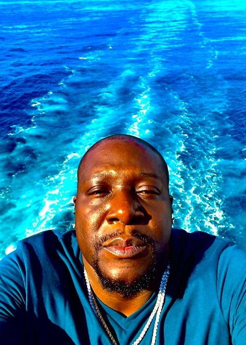 Ray Luv taking a selfie in March 2022