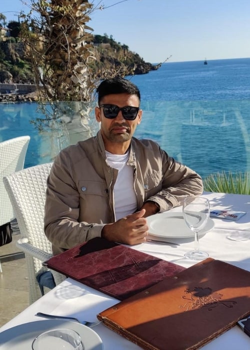 Sangram Singh as seen in an Instagram post in November 2021