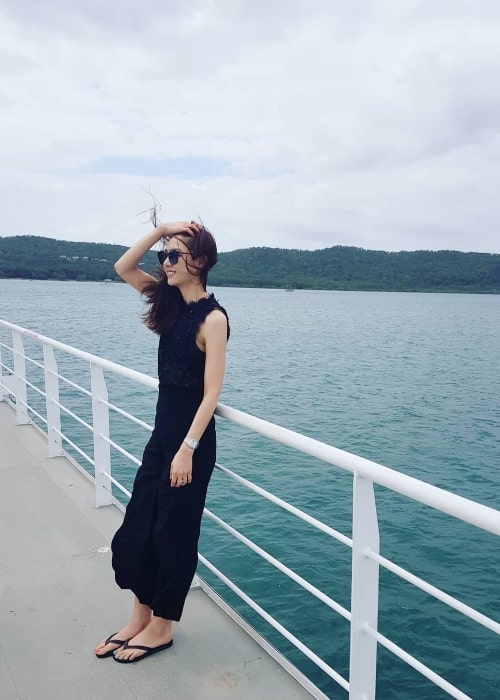 Seo Ji-hye as seen in an Instagram post in March 2019