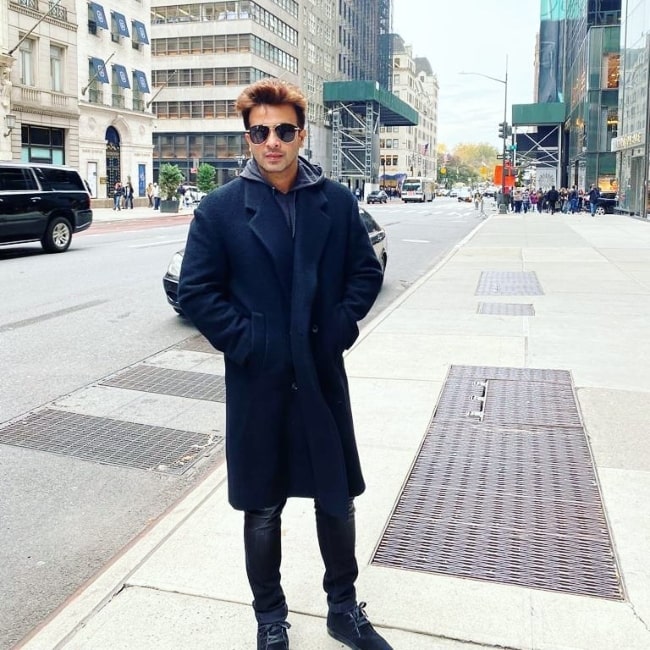 Shakib Khan as seen while posing for the camera in New York, United States in 2021